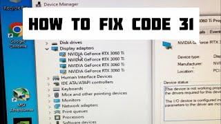 How To Fix Error Code 31