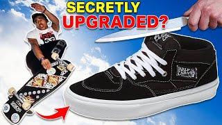 Why cutting skate shoes made them amazing - Vans Half Cab