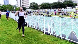 200 pound crossfitter's  First Triathlon Experience