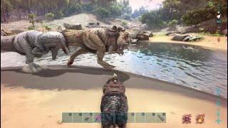 Trolling GRIEFERS With Rhino! ( ARK OFFICIAL SMALL TRIBES PS4 )