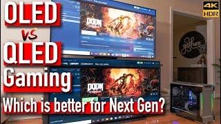 4K OLED vs 8K QLED HDR 120FPS Gaming Comparison | LG CX vs Samsung Q800T