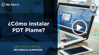 ¿Cómo instalar PDT Plame?