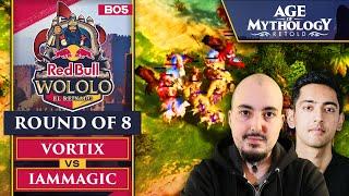 Age of Mythology Retold - Red Bull Wololo Qualifiers - VortiX vs IamMagic