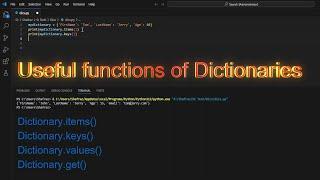 Understanding Python Dictionary | Python Tutorial for Beginners