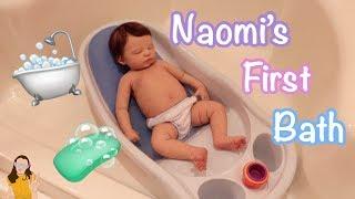 Silicone Baby Naomi's First Bath  | Kelli Maple