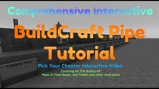 Comprehensive Interactive Buildcraft Pipe Tutorial