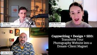 Copywriting + Design + SEO: Transform Your Photography Websiteinto a Dream-Client Magnet