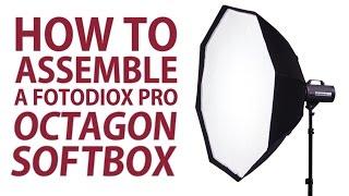 How To Assemble a Fotodiox Octagon Softbox