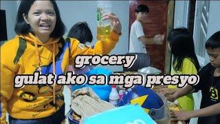 PART 3 UPDATE SA BAHAY  GROCERY TIME GRABE NABIGLA AKO SA MGA PRESYO 