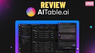 AITable.ai Review, Demo + Tutorial I Build spreadsheet databases to manage projects