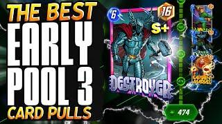 Top 20 BEST Cards to Pull EARLY in Pool 3 That Give A HUGE Advantage! | Marvel Snap