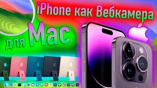 IPHONE КАК ВЕБКАМЕРА ДЛЯ MAC! - ALEXEY BORONENKOV | 4K