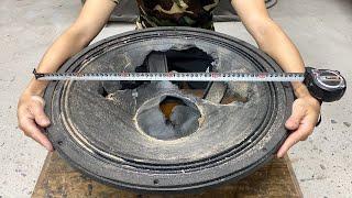 Restoration 21 inch bass subwoofer // Restore extremely high capacity subwoofer