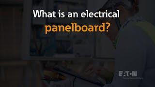 What is an electrical panelboard?