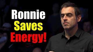 Ronnie O'Sullivan Doesn't Need to Play Hard to Win!