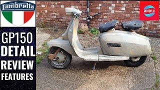 LAMBRETTA GP150 RESTORATION | Motostreet garage