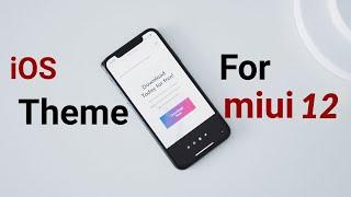 iOS 14 Theme for Miui 12...| A Theme Full of Customizations