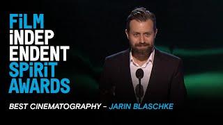 JARIN BLASCHKE wins Best Cinematography for THE LIGHTHOUSE at the 2020 Spirit Awards