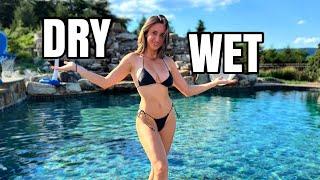 Dry vs WET Bikini Try-On Haul! | Featuring Zaful