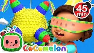 Nina's Dale Pinata Birthday Surprise! + More Nina's Familia! | CoComelon Nursery Rhymes & Kids Songs