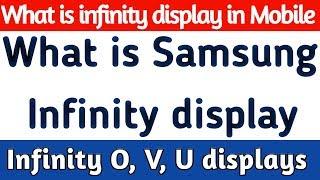 What is infinity display in Mobile Samsung Infinity display O, U, V Explained