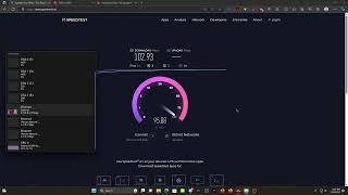 Speedtest ICONNET 100Mbps