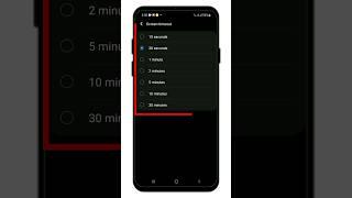 Screen Timeout Setting / Screen Off Time Setting in Samsung / Lock Screen Time #shorts