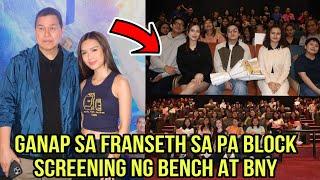 FRANCINE DIAZ BENCH Block Screening para sa MY FUTURE YOU