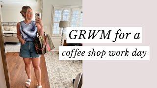 Get Ready With Me for a Coffee Shop Work Day