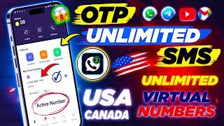 Get FREE USA Virtual Number For Whatsapp, Telegram & gmail OTP Verification | Create 2Number