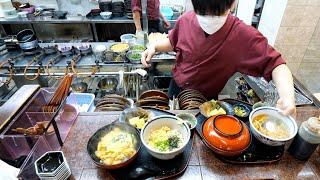 【姫路】注文が殺到する老舗うどん屋の職人達による神がかり的な熟練スキル丨Japanese Noodles Restaurant