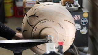 **ALMOST PERFECT**Maple Bowl @TanyaBecherWoodturning #woodturning #maplewood