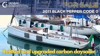 2011 BLACK PEPPER CODE 0 'Aloha' | Sailing Yacht for sale with Grabau International