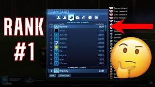 This is how I became RANK #1 In Rocket League | INSANE Pro Passing Plays!