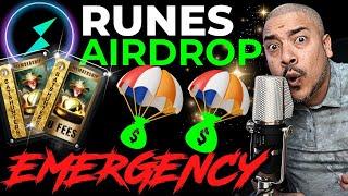 (Urgent) This RUNES token airdrop ends soon