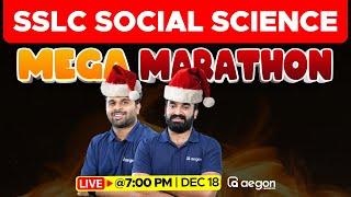 SSLC SOCIAL SCIENCE MEGA MARATHON  | AEGON LEARNING #christmasexam #sslcsocialscience