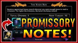 NEW Knox Box | FINALLY Trade in Promissory Notes! - Neverwinter Mod 21