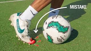 10 Most Common Shooting Mistakes in Soccer / Football