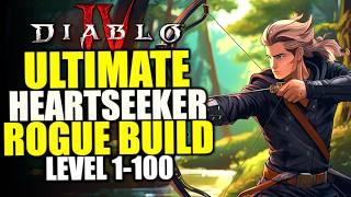 Diablo 4 BEST Rogue Leveling Build for Season 4 - ULTIMATE Heartseeker Rogue Build