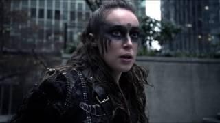 The 100 season 3 finale - Lexa entrance scene slow mo