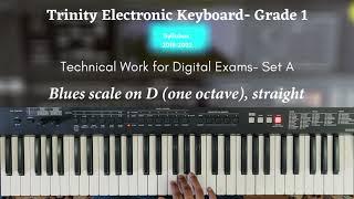 Keyboard Grade 1- Set A | Technical Work | Trinity Digital Exams only| Arvi School of Music