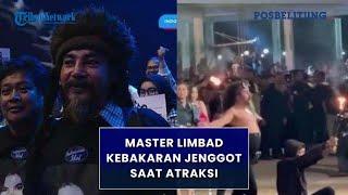 Detik-detik Master Limbad Kebakaran Jenggot Saat Melakukan Atraksi Hingga Dilarikan ke Rumah Sakit