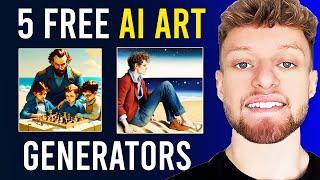 5 Free AI Text To Image Generators You Must Try! (AI Art Generator Free)