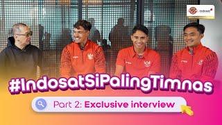 Exclusive Interview: Pemain Timnas Nonton TikTok Receh Juga? | #IndosatSiPalingTimnas #TanyaTimnas