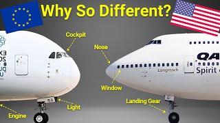 Why American and European Airplanes Are So Different