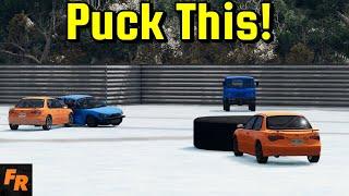 Car Ice Hockey Gets Even Better! - BeamNG Drive