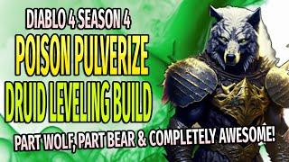 POISON PULVERIZE: Diablo 4 Druid Leveling Build Season 4