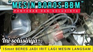 penyebab BOROS BBM DAN MESIN GUNCANG/GETAR