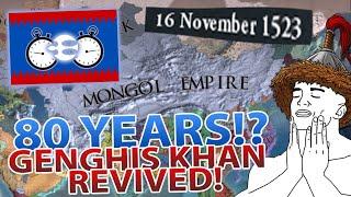 Forming the Mongol Empire in 80 YEARS!? 25k Subs Special - EU4 Nation Speedforming!