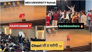 लड़कियों का जबरदस्त dance  ॥ MDU University Fest 2022